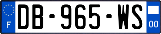 DB-965-WS