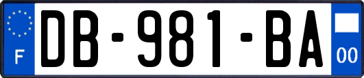 DB-981-BA