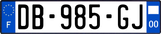 DB-985-GJ
