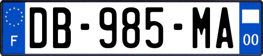 DB-985-MA