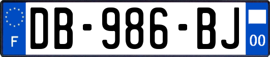 DB-986-BJ