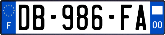 DB-986-FA