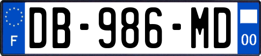 DB-986-MD
