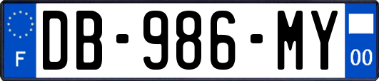 DB-986-MY