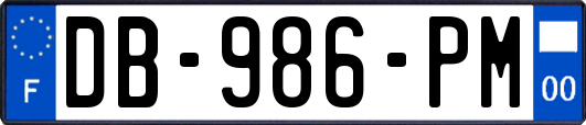 DB-986-PM