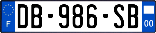 DB-986-SB