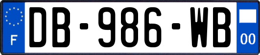 DB-986-WB