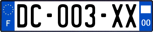 DC-003-XX