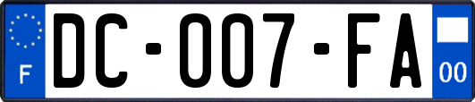 DC-007-FA