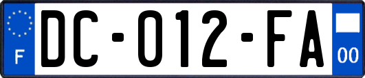 DC-012-FA