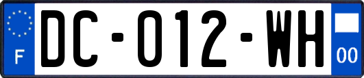 DC-012-WH