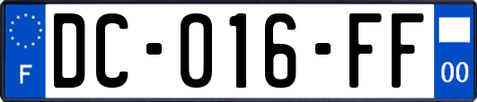 DC-016-FF