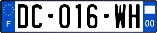 DC-016-WH