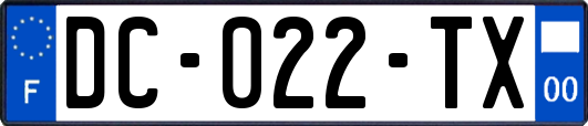 DC-022-TX