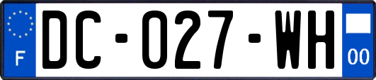 DC-027-WH