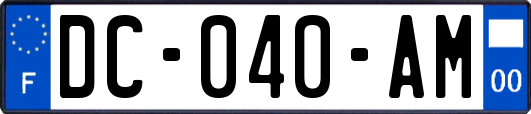 DC-040-AM