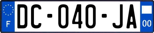 DC-040-JA
