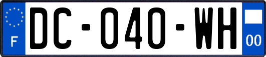 DC-040-WH