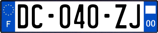 DC-040-ZJ