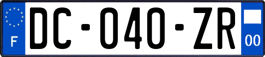 DC-040-ZR