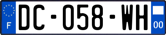 DC-058-WH