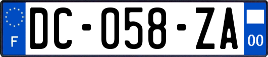 DC-058-ZA