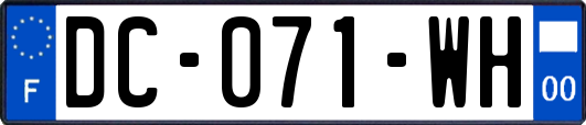 DC-071-WH