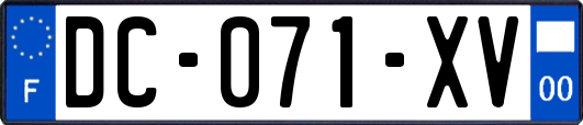 DC-071-XV