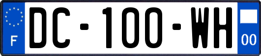 DC-100-WH