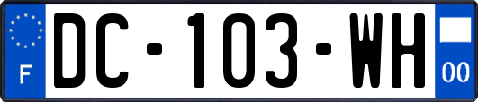 DC-103-WH