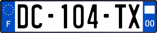 DC-104-TX