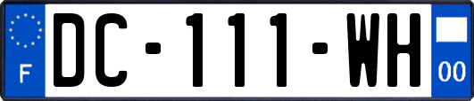 DC-111-WH