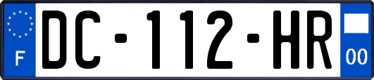 DC-112-HR