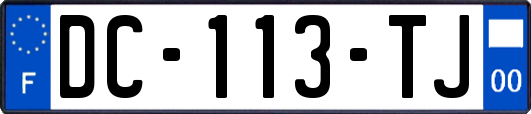 DC-113-TJ