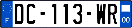 DC-113-WR