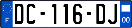 DC-116-DJ