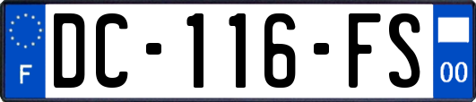 DC-116-FS