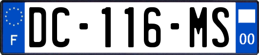 DC-116-MS