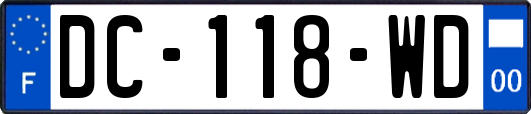 DC-118-WD