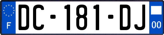 DC-181-DJ