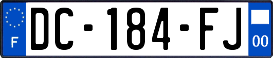 DC-184-FJ