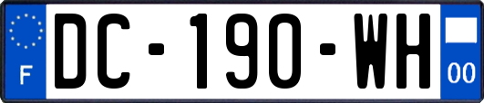 DC-190-WH