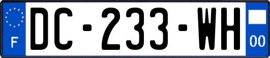 DC-233-WH