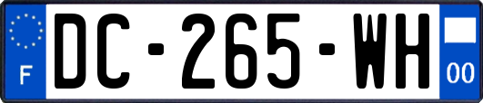 DC-265-WH