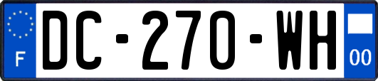 DC-270-WH