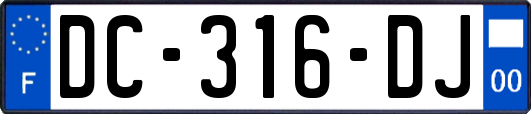 DC-316-DJ