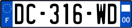 DC-316-WD