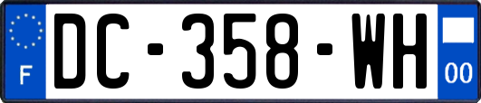 DC-358-WH