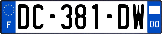 DC-381-DW