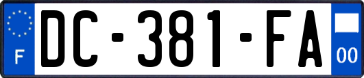 DC-381-FA